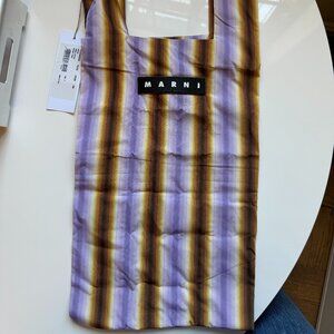 Marni Market Striped Tote (NWT)